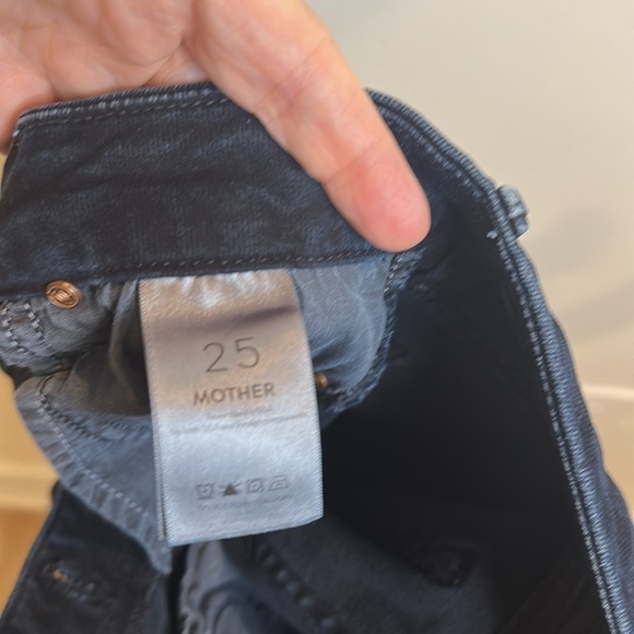 MOTHER THE PIXIE ANKLE FRAY HOLD HANDS TIGHTLY SIZE 25 stretch - Picture 11 of 12